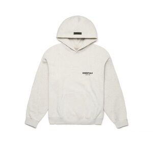 Essentials Gray Crewneck Sweater Relaxed Fit